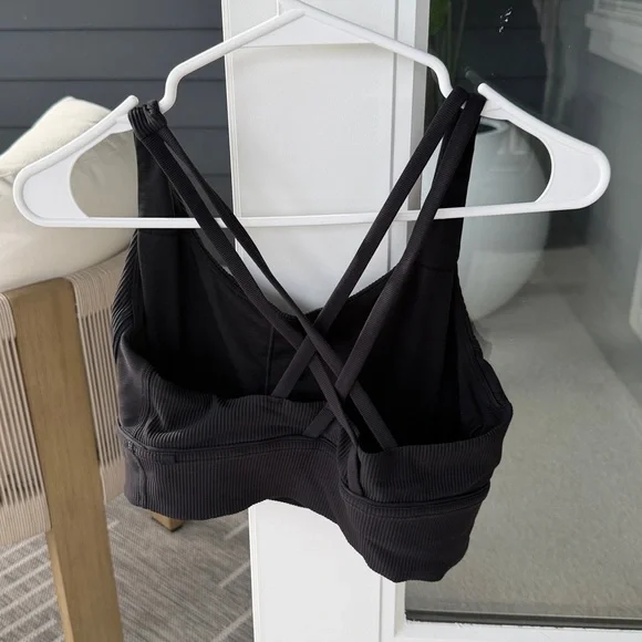 Lululemon longline Black Sports bra - Picture 2 of 3